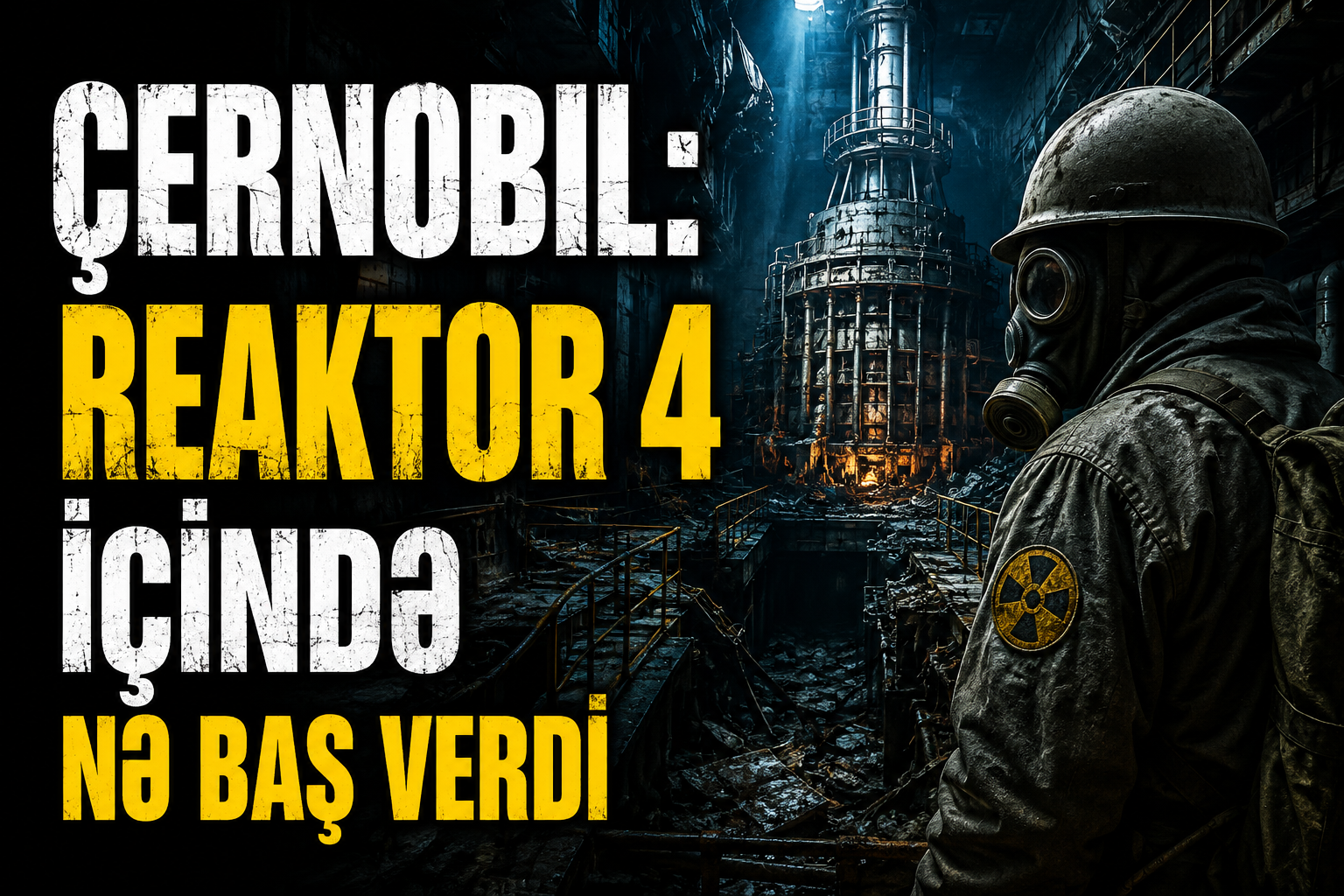Çernobıl: Reaktor 4-ün İçində Nə Baş Verdi - VİDEO